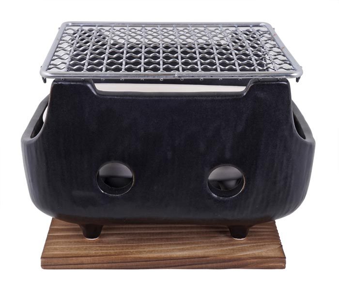 Konro Grill avec maille - 18,5 x 14 x 11,5 cm