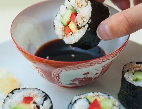 Comment faites-vous des sushis végétariens?