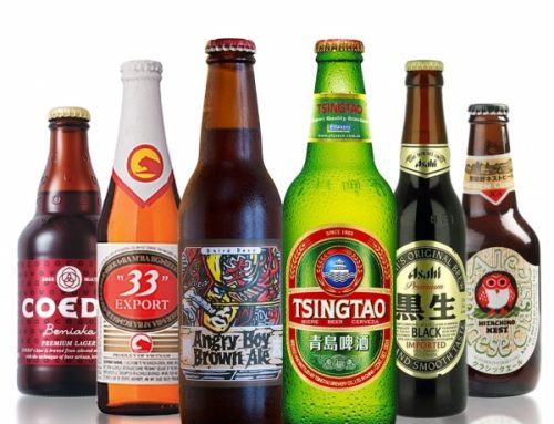 sur 10 bières asiatiques