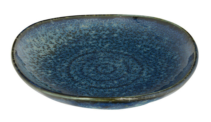 Assiette Bleu - bleu cobalt - 9,7 x 2 cm