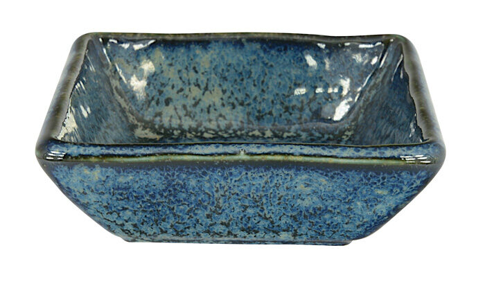 Bol Carré Bleu - Bleu Cobalt - 8,8 x 8,8 x 3 cm 100 ml