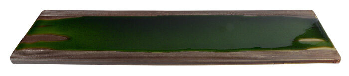Assiette Rectangulaire Noire - Grande Assiette - 48 x 17 x 3,9 cm