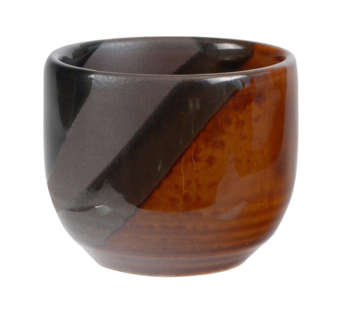 Coupe à sake marron - 4,8 x 4,5 cm 50 ml