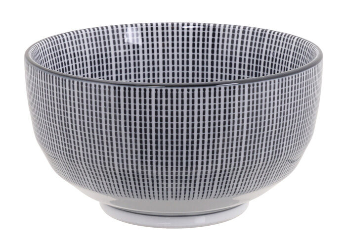 Bol noir / blanc - Sendan Tokusa - 12,8 x 6,8 cm 500 ml