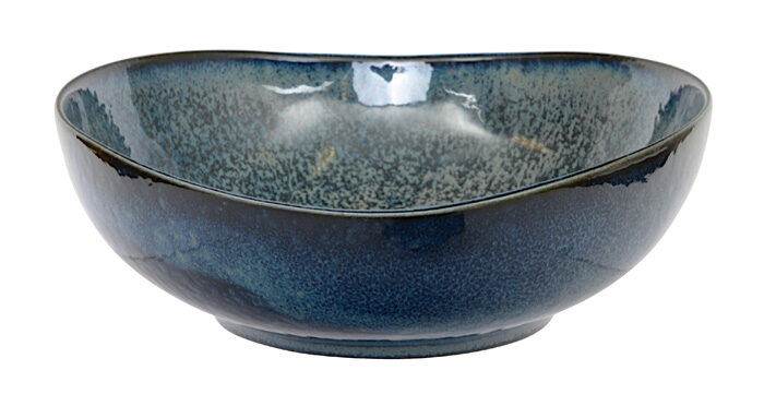 Bol ovale bleu - bleu cobalt - 11 x 10,8 x 4 cm 160 cm
