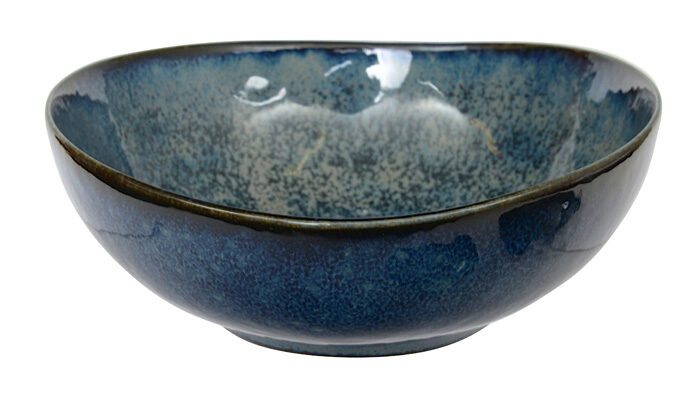 Bol ovale bleu - bleu cobalt - 13,8 x 13,5 x 5,4 cm 275 ml