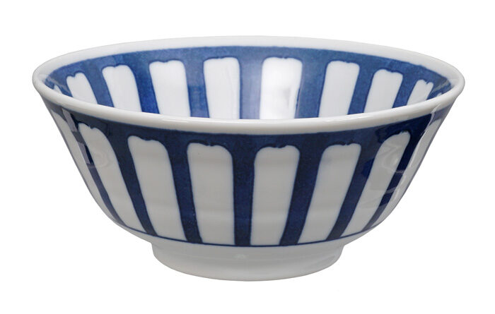 Bol Bleu / Blanc - Bols Mixtes - 15 x 7 cm 500 ml