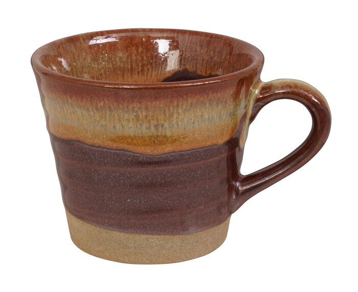 Coupe à la main marron / Blanc 8.5x7.2cm YW-7130 / G 1/60 (CLC)