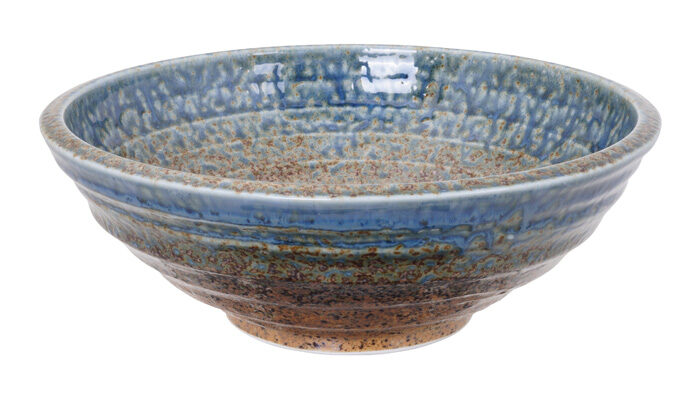 Bol bleu - Minoyaki - 24 x 8,5 cm 1500 ml