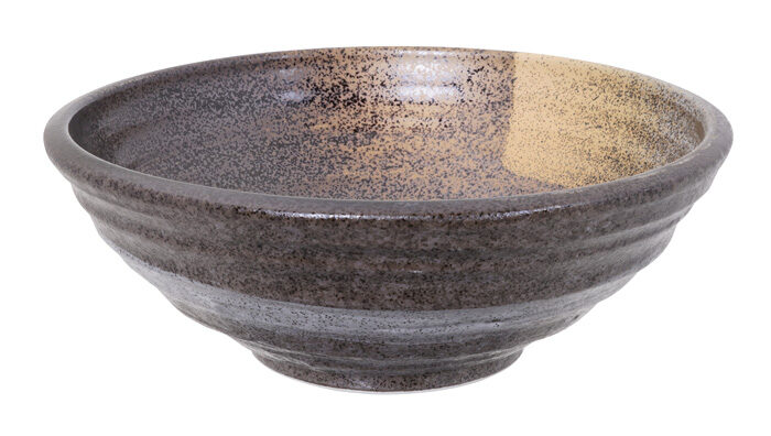 Bol marron - Minoyaki - 24 x 8,5 cm 1500 ml