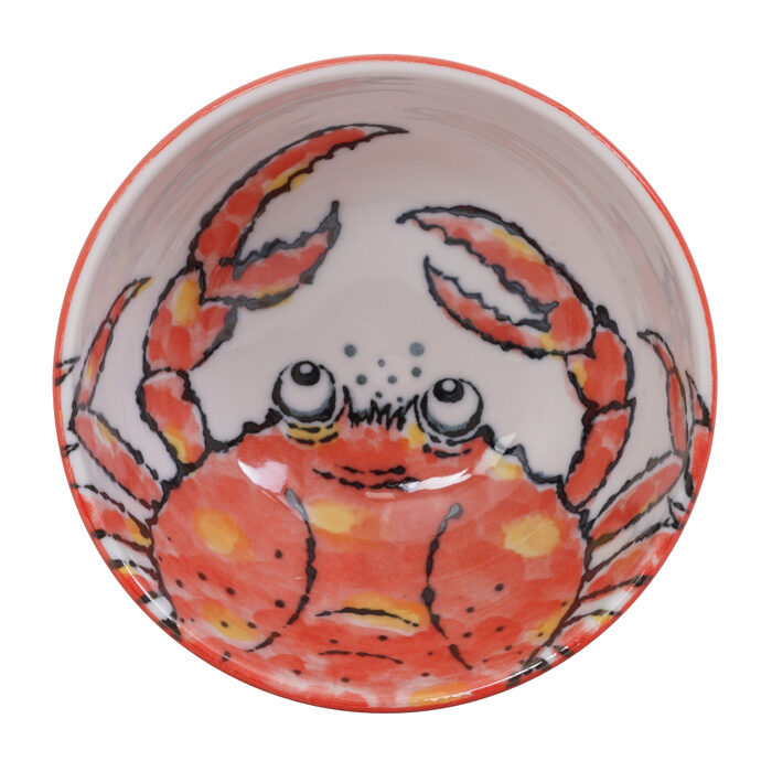 Bol Rouge - Fruits de Mer - 13.2 x 6.8 cm 500 ml