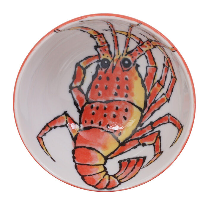 Bol Rouge - Fruits de Mer - 15.8x8.1cm 950 ml
