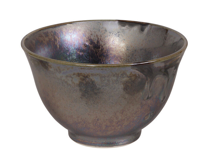 Tasse à thé faite main marron - 9 x 5,4 cm