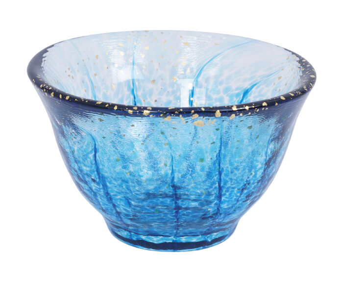 Coupe à saké bleu foncé - 7,4 x 4,5 cm 70 ml