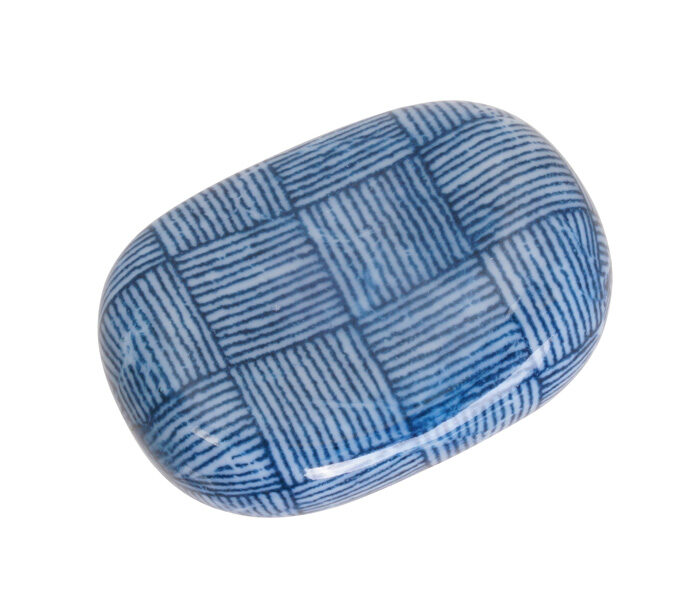 Porte-baguettes bleu - 3 x 4,5 cm