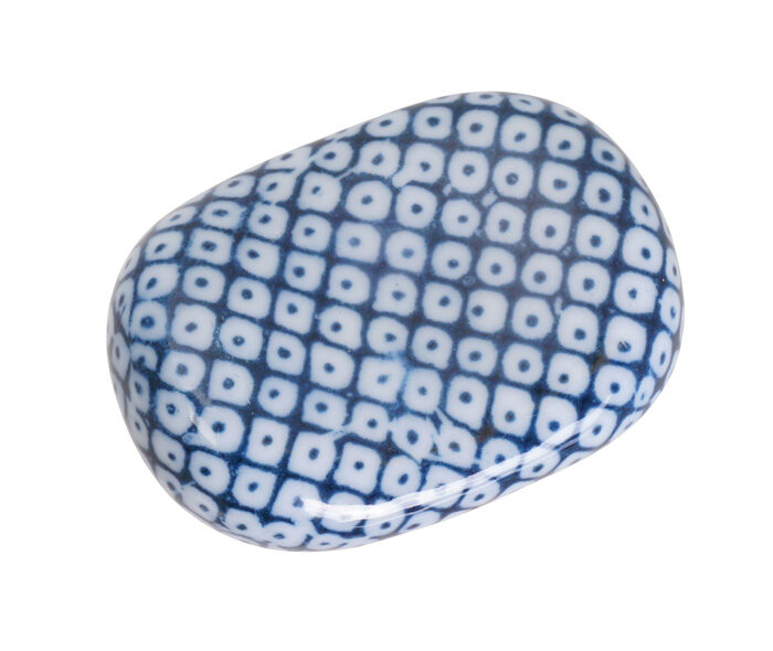 Porte-baguettes bleu - 3 x 4,5 cm