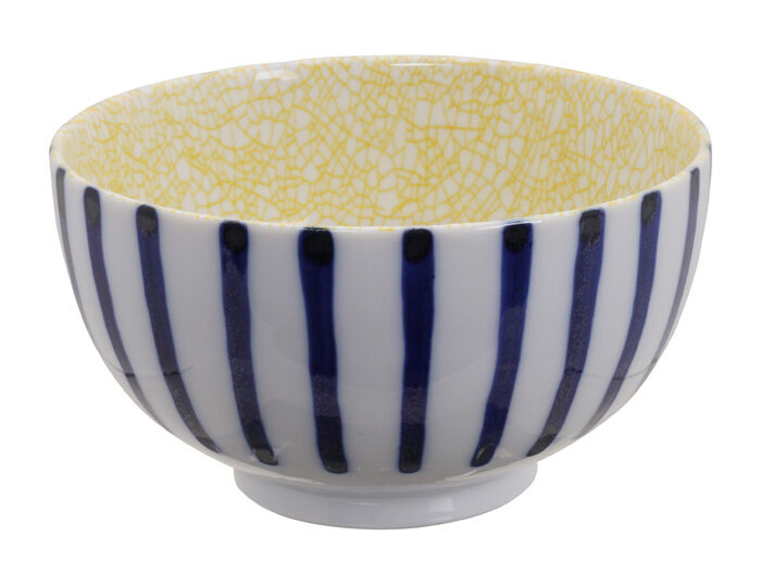 Bol Bleu / Jaune - Bols Mixtes - 13,2 x 7,4 cm 500 ml