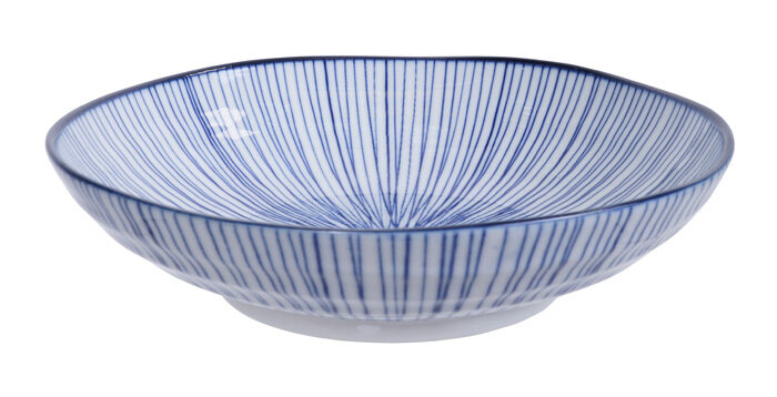 Lignes de plaque Bleus / Blancs - Bleu Nippon - 21 x 5,2 cm
