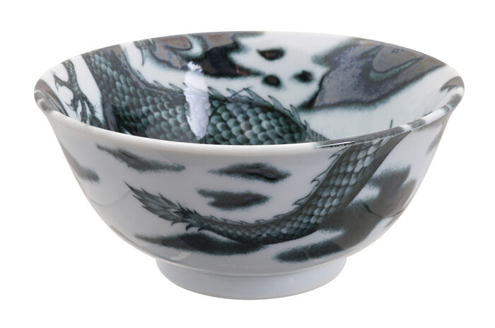 Bol Noir - Dragon - 15 x 7 cm 500 ml