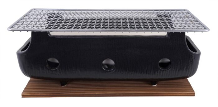 Grill Konro avec treillis - 32 x 14 x 11,5 cm