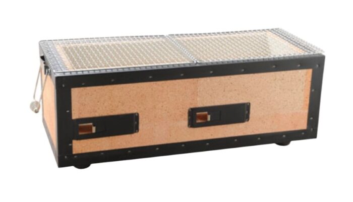 Konro Grill avec filet - 54 x 23 x 20 cm