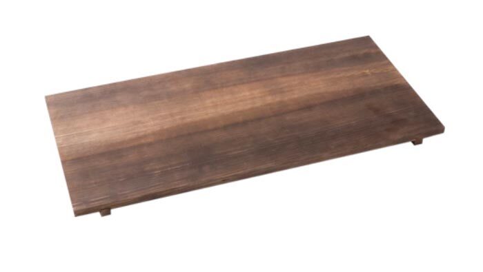 Base en bois pour le gril konro - 59 x 28 x 2,5 cm