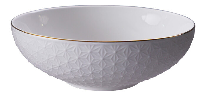 Étoiles Blancs / Dorés - Blanc Nippon - 19 x 5,5 cm 780ml