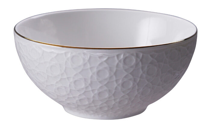 Bande de coquille Blanc / dorée - Blanc Nippon - 15 x 7 cm 550 ml