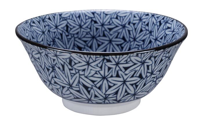 Bol Bleu / Blanc - Bols Mixtes - 15 x 7 cm 500 ml