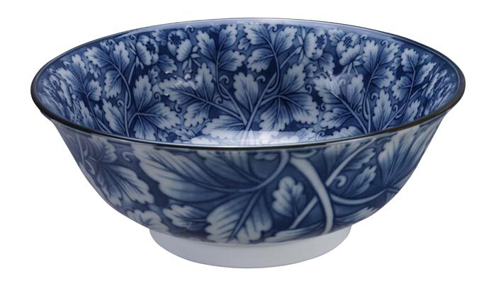 Bol Bleu / Blanc - Bols Mixtes - 21 x 8 cm 1000 ml
