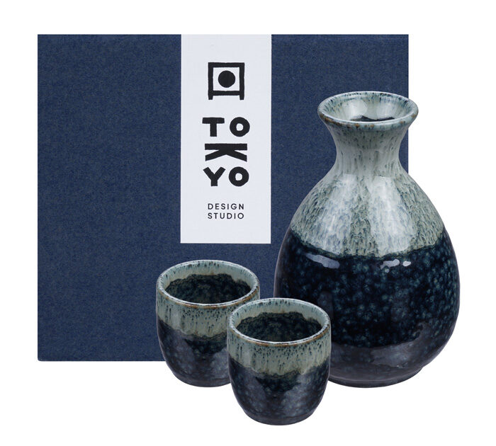 Sakeset Noir / Gris - Set de 3 pièces