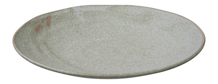 Assiette de dîner verte - Vert Sauge - 25 x 3,7 cm