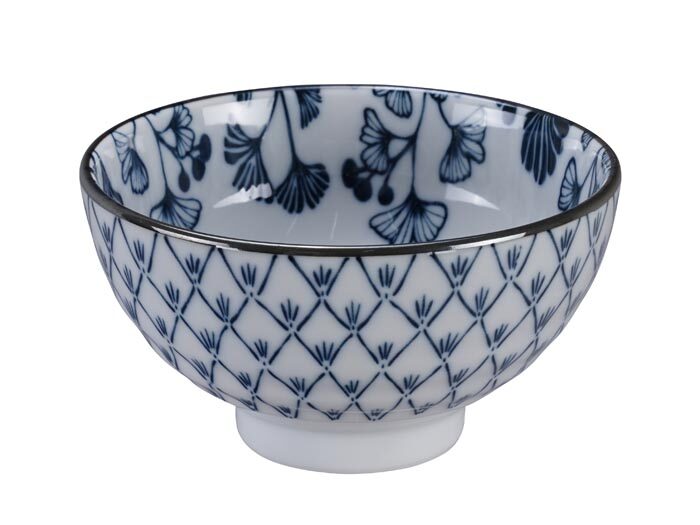 Bol Bleu / Blanc Érable - Flora Japonica - 12 x 6,3 cm 300ml