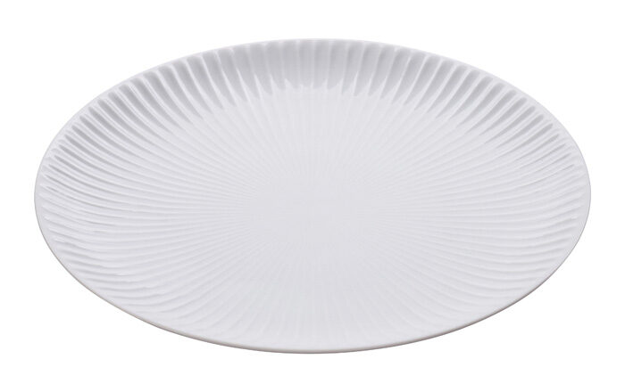Assiette Blanc - TonoTamaki - 23,5 x 2,5 cm