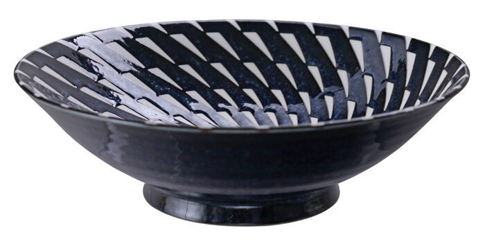 Bol Bleu / Blanc - Bols Mixtes - 25,4 x 7,8 cm 1600 ml