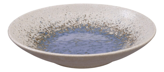 Assiette Blanc / Bleu - Minoyaki - 23 x 5 cm