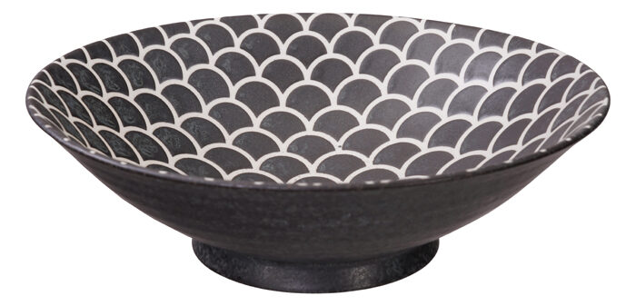 Bol Noir Mat - Onyx Noir - 25 x 7.4 cm 1400 ml