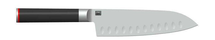Couteau de chef Santoku - Kotai - 18 cm