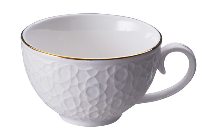 Blanc / Coupe à rayures dorées - Blanc Nippon - 100ml