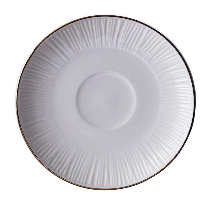 Lignes Blancs / dorées de dessous de verre - Nippon Blanc - 100ml