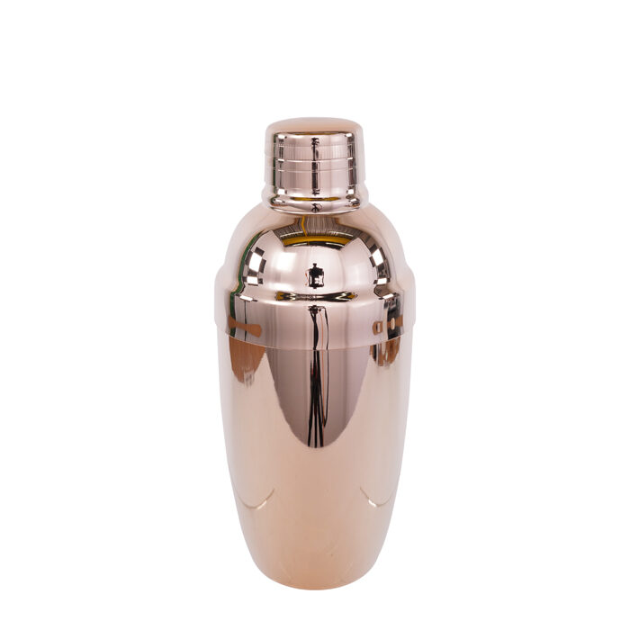 Shaker à cocktail en acier inoxydable rose - 530ml