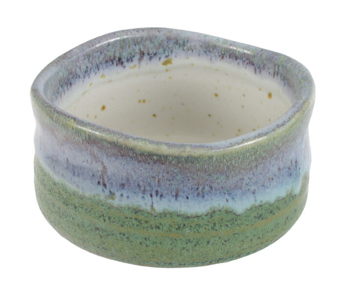 Bol à Matcha Fait Main - Vert - 10.7x6.8cm 350ml