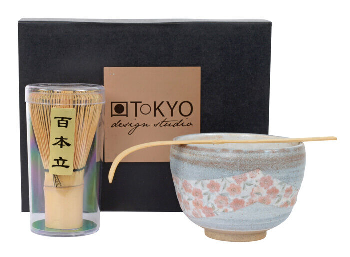 Ensemble cadeau gris - Matcha - 10 x 7,5 cm