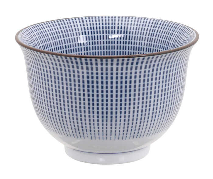 Tasse à thé Blanc / Bleu - Sendan Tokusa - 9,1 x 6 cm 190 ml