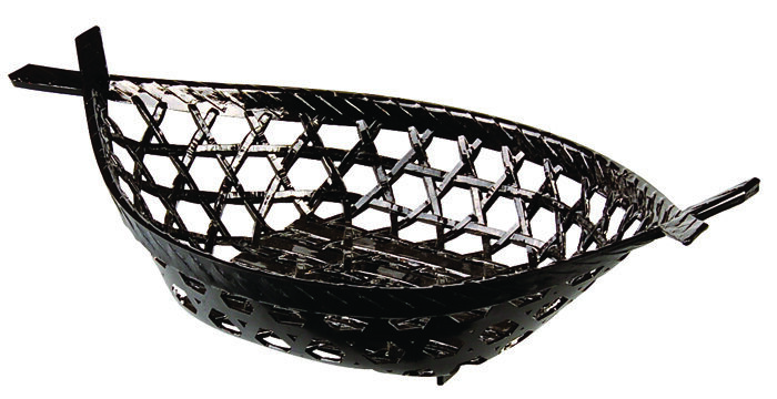 Panier Tempura Noir - Laque - 25,5 x 14,5 cm