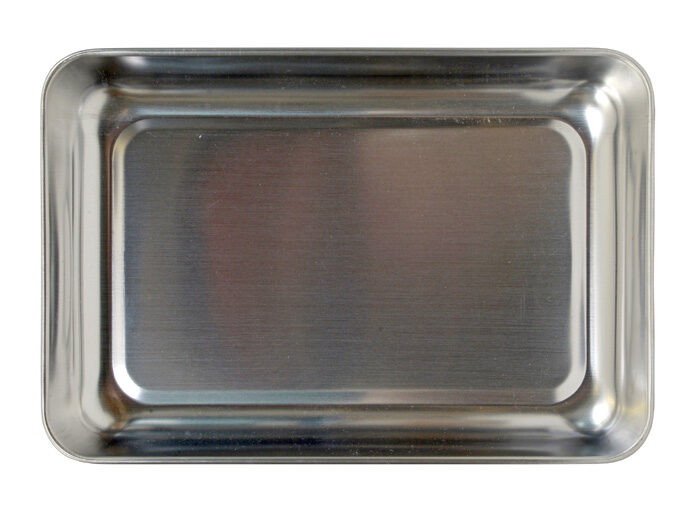 Récipient de cuisson en acier inoxydable - 21 x 14,5 x 3 cm