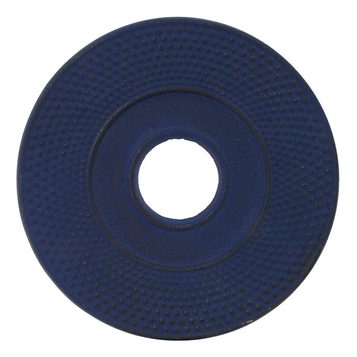 Soucoupe théière Bleu en fonte - 14cm