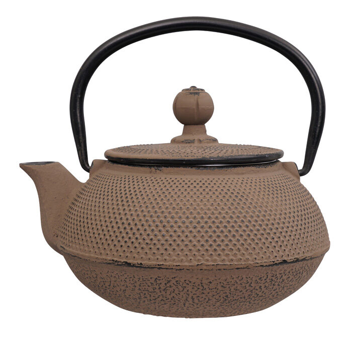 Théière taupe en fonte - fonte - 600ml