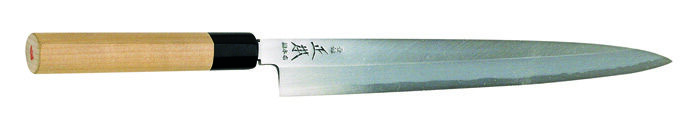 Couteau japonais Yanagi en acier au carbone - Masamoto - 30 cm