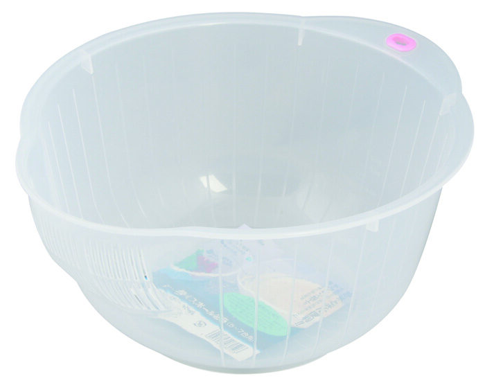Machine à laver le riz en plastique - 25 x 12,5 cm